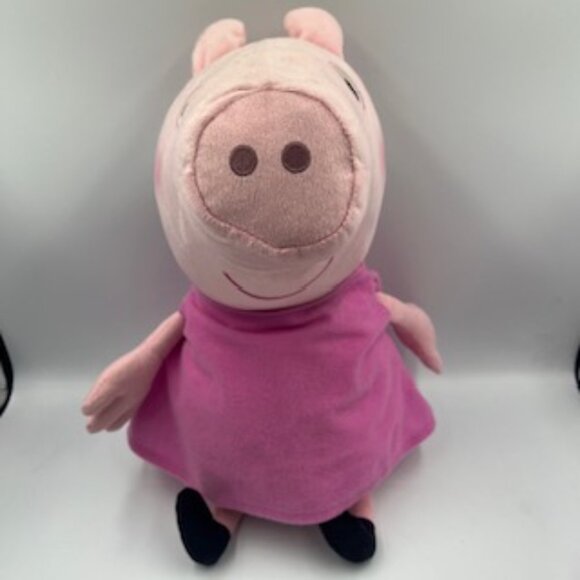 Peppa Pig Set Of 4 Plush Stuffed Animals Cartoon Character 4 different plushies - Picture 6 of 12